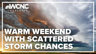Forecast: Warm Saturday with scattered storm chances
