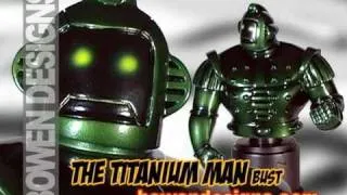 Monster Model Review #121 The Titanium Man mini-bust  by Bowen Designs