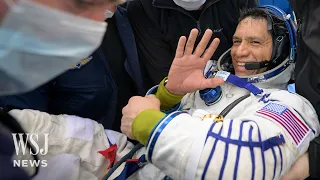 Watch: NASA Astronaut Returns After Record-Setting Spaceflight | WSJ News