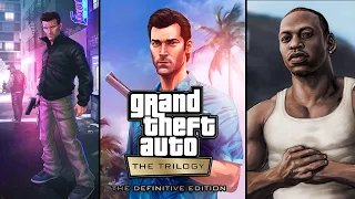 Grand Theft Auto: The Trilogy - The Definitive Edition Trailer | Blinding Lights