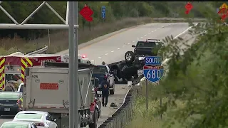 Crash backs up traffic in Austintown in area if I-80 and I-680