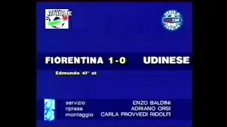 1998-99 (4a - 04-10-1998) Fiorentina-Udinese 1-0 [Edmundo] Servizio D.S.Rai2