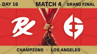 Paper Rex vs Evil Geniuses - VALORANT Champions - Grand Final - Lotus Map 4