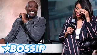 Morris Chestnut & Regina Hall Talks When The Bouge Breaks