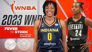 Indiana Fever vs. Seattle Storm I WNBA LIVE SCOREBOARD 2023 I @baskemali