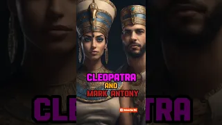 Cleopatra and Mark Antony || Love Stories from History Part 1 #lovestory #history