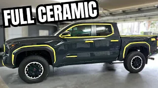 BAD Paint On My Brand New 2024 Tacoma! Full Paint Correction & Ceramic Coating