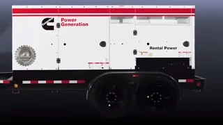 Take a walk around a Cummins Tier 4 Final Rental Generator