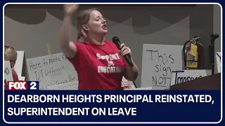 Dearborn Heights Principal Reinstated, Superintendent on Leave After Unruly School Board Meeting