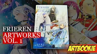 Frieren: Beyond Journey's End Art Works Vol. 1 Artbook (First Video for 2024!)  | Flipthrough Review