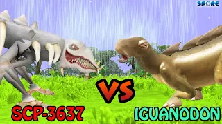 SCP-3637 vs Iguanodon | Horror vs Dino [S2E5] | SPORE