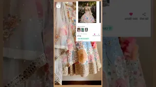 Meesho Wedding Lehenga Haul 🔥😍 || #shorts #viral #meeshohaul #lehenga #lehengacholi