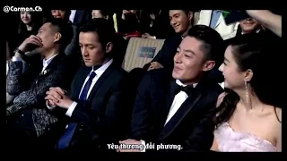 [Vietsub] Đêm hội Iqiyi 2015 - Phỏng vấn Hoắc Kiến Hoa , Triệu Lệ Dĩnh (cut)