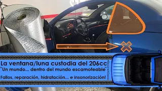 Ventanas custodia del CC Reparacion Hidratacion e Insonorizado en Peugeot 206 cc GTi s16