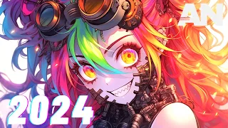 Epic Nightcore Mix 2024 🎵 1 Hour Best of Nightcore Gaming Music 2024 🎵 EDM | Trap | Hardstyle