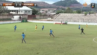 SEFWI ALL STARS 3 - 0 ASOKWA DEPORTIVO 2022/2023 ACCESS BANK DIVISION ONE LEAGUE HIGHLIGHT