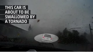 Weather Gone Viral: Car Picked Up by Tornado
