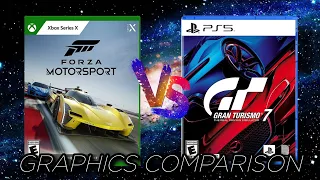 Forza Motorsport Vs Gran Turismo 7- Graphics Comparison