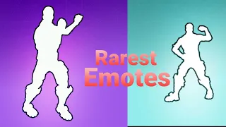 TOP 20 Rarest Fortnite Dances and Emotes (Item Shop) - Fortnite Battle Royale