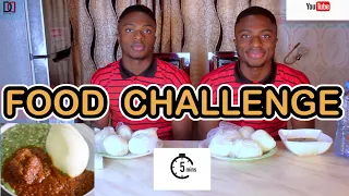 FOOD CHALLENGE WITH OUR FAVORITE AFRICAN DISH 🥘 😁