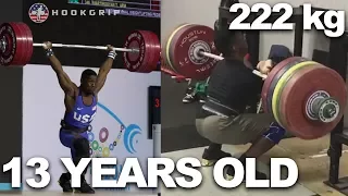 CJ Cummings - Weightlifting Training Progress 13-16