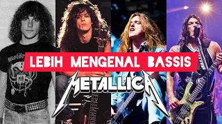 Metallica dengan para bassis legendaris nya