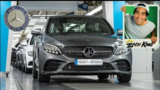 ALL NEW CAR FACTORY Mercedes C-Class 2022 - PRODUCTION in Germany Digital World Sedan & Wagon