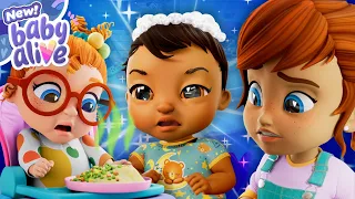 The Babies Eat Smelly Vegetables Before Bed! 🤢 BRAND NEW Baby Alive Episodes 🥱 Family Kids Cartoons