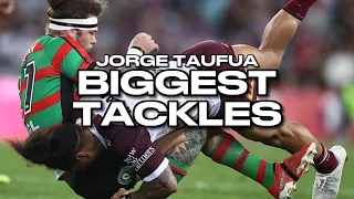 JORGE TAUFUA BIGGEST TACKLES