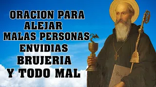 ORACION A SAN BENITO PARA ROMPER MALDICIONES Y ALEJAR MALAS PERSONAS, ENVIDIAS, BRUJERIA,HECHICERIAS