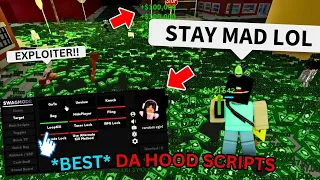 [BEST🔥] Da Hood Script / Hack | Roblox Da Hood INSTANT Cash, Troll, More😈 | Roblox Scripts 2023 ✅