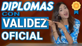 🤔 ¿Cómo Crear "DIPLOMAS con VALIDEZ CURRICULAR"? ⭐ | Validez Oficial vs Validez Curricular 🏆