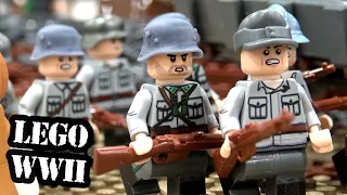 LEGO WWII Armored Train & Trainyard in Karelia 1944