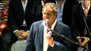 "El verdadero cambio es construir sin destruir", aseguró Scioli en un acto realizado en Tucumán