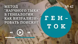 ГЕН-ТОК № 42. Метод "научного тыка" в генеалогии. Как визуализировать поиски?