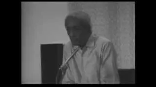 J. Krishnamurti - Brockwood Park 1978 - Seminar 1 - The art of questioning