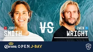 Jordy Smith vs. Owen Wright - Round of 16, Heat 1 - Corona Open J-Bay 2019