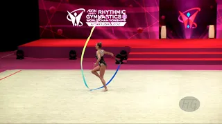 DERVISI Maria (GRE) - 2021 Rhythmic Worlds, Kitakyushu (JPN) - Qualifications Ribbon