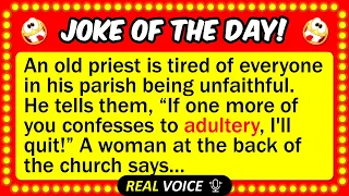 🤣 BEST JOKE OF THE DAY! - An old priest got sick of everyone in his parish... | Funny Jokes