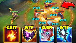 So Brand passive can CRIT in Season 14 and it's a little broken... (BURN FROM FULL HP)