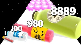 FRAGILE ROLL 3D: Level Up Drink 'ASMR Gameplay' (New Version)