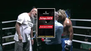 Eskridge Enterprises Championship Series Professional Boxing:  Martegus Martin vs Husam Al-Mashhadi