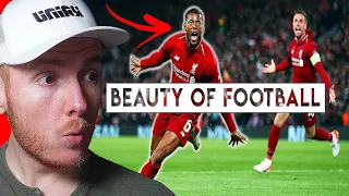 AMERICANS REACT To The Beauty of Football - Greatest Moments
