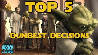 Top 5 Dumbest Jedi Council Decisions - Star Wars Lore