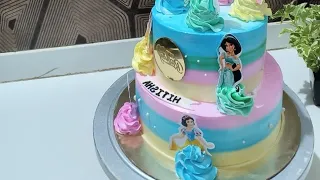 Disney Princess Cake#viralvideo#homemade#