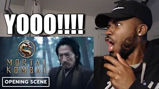 Mortal Kombat Movie | OFFICIAL Opening Scene (2021) | REACTION & REVIEW