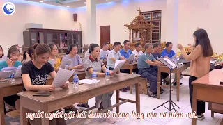 Đẹp thay những bước chân - Lm. Nguyên Lễ | Ca đoàn Di dân Mân Côi gx Nam Dư | 1 buổi tập hát