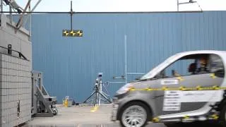 2013 Smart Car (Electric Drive) - Frontal Crash Test