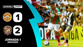 Resumo: Nacional 1-2 Marítimo - Liga Portugal SABSEG | SPORT TV