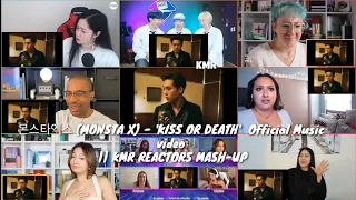 몬스타엑스 (MONSTA X) - 'KISS OR DEATH'  Official Music video || KMR REACTORS MASH-UP